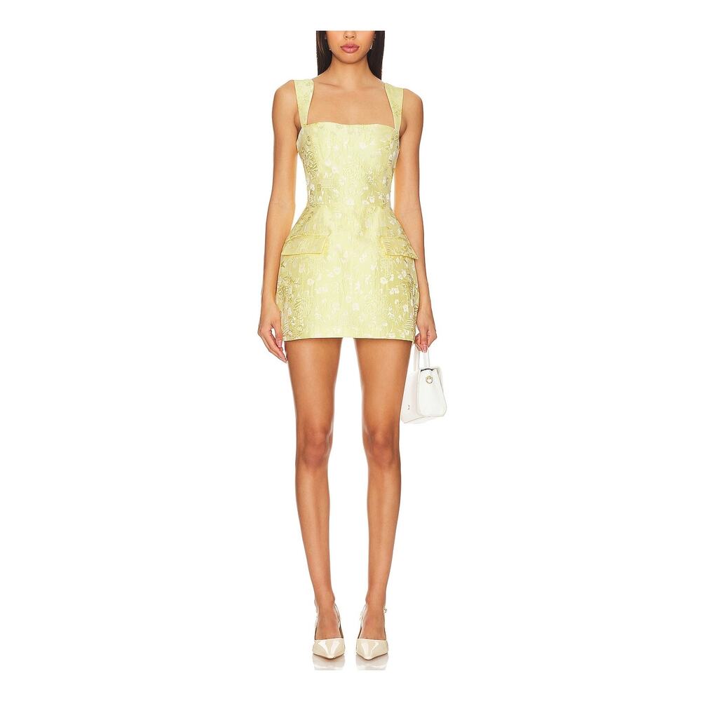Amanda Uprichard Yellow Jumpsuit